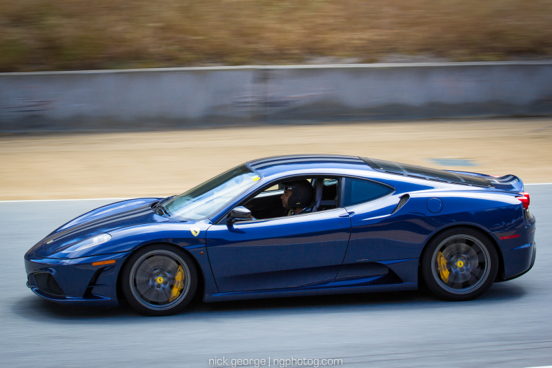 Illustration for article titled Ferrari Challenge at Laguna Seca